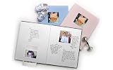 Review Shooting Stars  / AdessoTM Polaroid Photo Guest Baby Book Baby Blue
