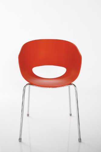 Kare 8922 Stuhl Eggshell, orange