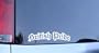 British Pride Vinyl Sticker - White
