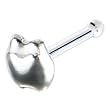 Sterling Silver Apple Nose Bone
