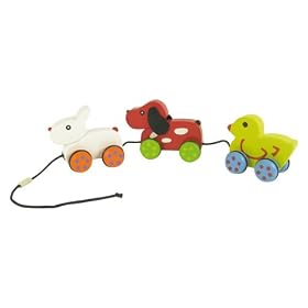 Logitoys - DT6005YJ - Famille Animaux � Tirer