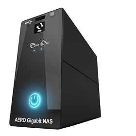 SUMVISION Aero 3.5" SATA/USB Gigabit Nas Enclosure