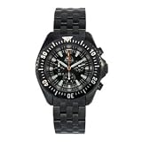 H3 Tactical H3 BS1 Chrono, Black w/Date, Blue, Black Bezel, Black Stain.