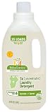 BabyGanics Loads of Love 3x Concentrated Laundry Detergent, Unscented, 35-Fluid Ounce Bottle
