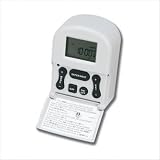 Digital Astronomical Timer in White Material