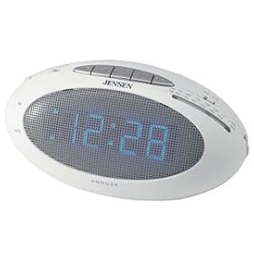 JENSEN JCR-262 Sensor Snooze AM FM Clock Radio by Spectra