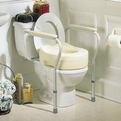 HealthPersonalCare: Invacare Adjustable Safety Frame For Use With Raised Toilet Seat