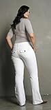 Back Flap Pocket Plus Size Jean