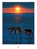 Promenade Animals Art Poster Print by Sanford, 24x32