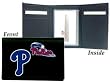 Philadelphia Phillies Embroidered Leather Tri-Fold Wallet - Baseball Sports Merchandise