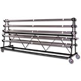 Gym Floor Cover Mobile Storage Rack - 10 (EA)