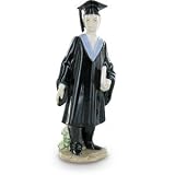 Small Porcelain Boy Graduation Figurine