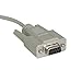 C2G 03023 DB25 Male to DB9 Female Serial RS232 Null Modem Cable, Beige (25 Feet, 7.62 Meters)