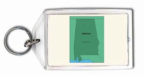 Alabama Keychain