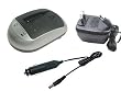 Samsung SB-LSM160 Camcorder Battery Charger - TechFuel&reg; AC & DC Compatible Desktop Battery Charger
