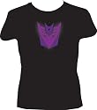 Elektro Decepticon Electronic Flashing T-Shirt - Adult Size Large