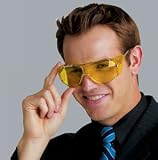 Strong Idea Night Vision Black-Rimmed Glasses