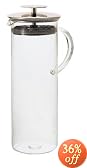 Hario 水出し茶ポット・リーフ 1 000ml LPL-10SV