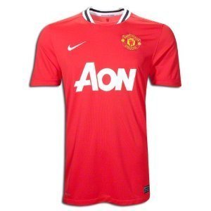 Nike #14 CHICHARITO Manchester United Home 2011-12 Soccer Jersey (US Size: M)