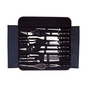 Berghoff Knife Set with Roll Bag - 18 Pieces by 