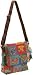 Flap Over Tote W/Zipper Top & Magnetic Snap 10X2-1/2X9-1/2 - Mythical Dog Patchwork