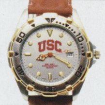 NCAA Elite with Leather Women's Collegiate Watch University of South Carolina - XWL194