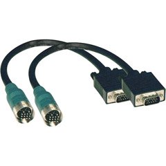 Tripp Lite EZA-VGAM-2 Easy Pull Type-A VGA Connector Kit w/ HD15M/M
