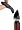 Metrokane Wine Pourer with Stopper, Black