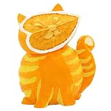 Home Grown from Enesco Orange Tabby Cat Figurine 3.2 IN