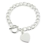 Heart Tiffany Style Bracelet, Heart P...