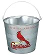 St. Louis Cardinals Metal Pail - Baseball Sports Merchandise
