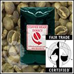 GREEN Organic Fair Trade Mexican H/G Chiapas Coffee Beans - 5lb Bag