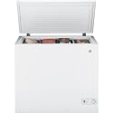 GE White Manual Defrost Chest Freezer