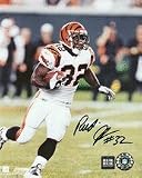 Rudi Johnson Autographed Cincinnati Bengals (White Jersey) 8" x 10" Photograph (Unframed)