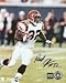 Rudi Johnson Autographed Cincinnati Bengals (White Jersey) 8