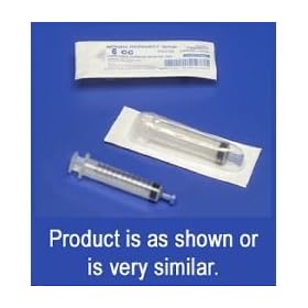 MONOJECT SoftPack 6 cc/ml Syringe w/o Needle - Regular Luer Tip