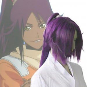 ACEWILL Japan Anime Bleach Yoruichi Shihoin Cosplay Wig