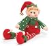 Little Elf Helper Plush Christmas Fabric Red Green