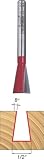 Freud 22-122 1/2-Inch Diameter 8-Degree Dovetail Bit 1/4-Inch Shank