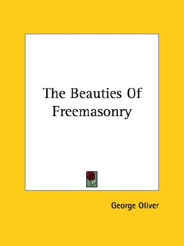The Beauties Of Freemasonry under The Books Store
