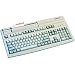 Cherry G81-8000 LPDDE Tastatur PS/2 105 Tasten MS W95 D + Barcode Decoder Weiss
