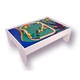 Product details for KidKraft Train Table - Honey