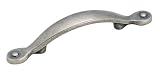 Amerock BP1590-WN Inspirations Leaf 3-Inch Pull, Weathered Nickel