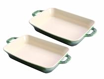 staub セラミックレクタンディッシュ 15&times;11cm 2pcs バジル 40510-022(1862185)
