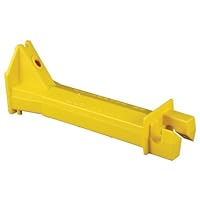 Zareba Electric Fence Yellow Wood-Post Extender Insulator - 25 Pack YWPX25N