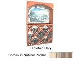 Wine Cellar Innovations Natural Poplar Tabletop below Arch 1x45x12-in.