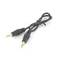 1' 3.5mm 1/8" Male Mini Gold Plug Stereo Audio Cable