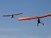 Hang Glider Being Towed Aloft by an Ultralight Aircraft Photographic Poster Print