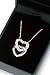 Two is Better Than One Heart Necklace