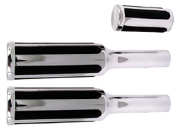 Excel footrest set straight cp equal length footrests solid mount exp-1412c-by-Excel Components